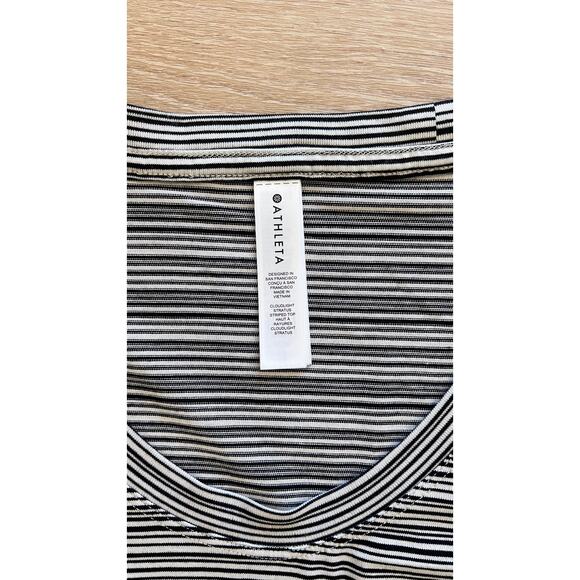 Athleta Cloudlight Long Sleeve Striped Top - Size XS - Picture 4 of 4